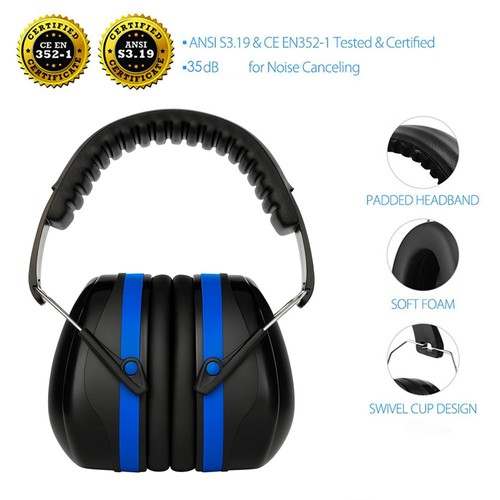 Noise canceling ear muffs - ear,